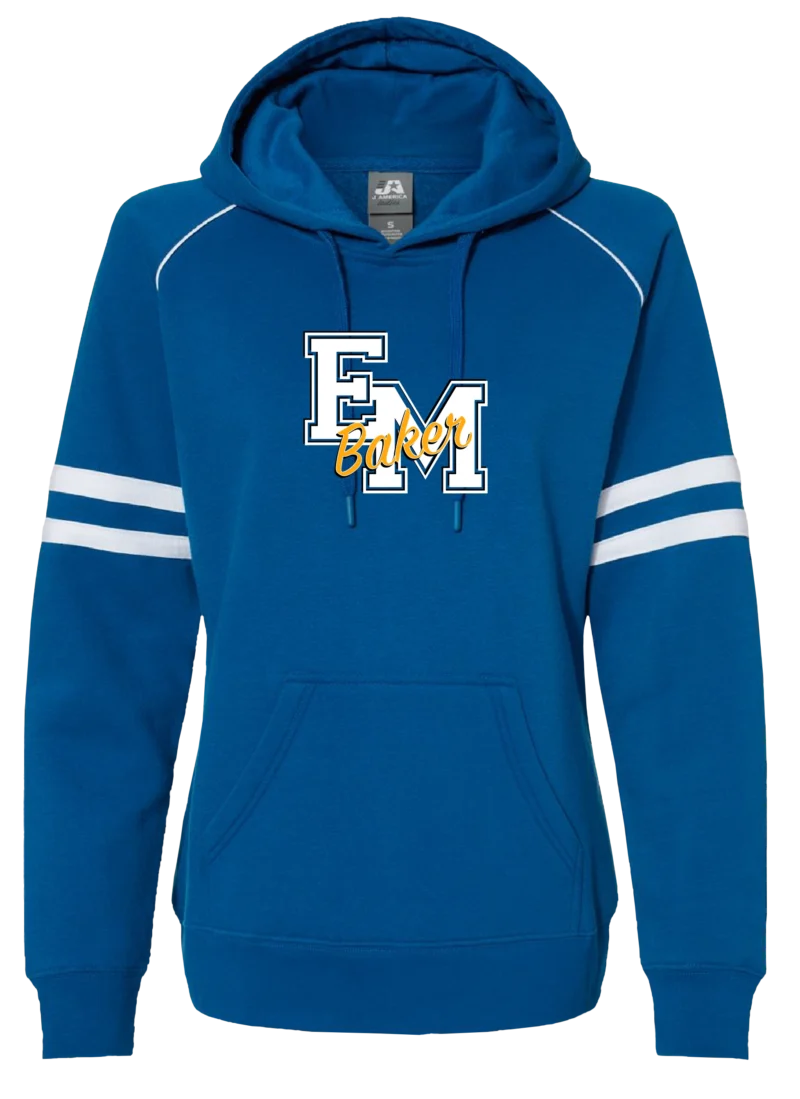 EM Baker Ladies Varsity Hoodie
